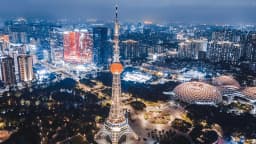 Foshan-TV-tower-at-night-A-breathtaking-view-of-Foshan-TV-tower-illuminated-at-night-highlighting-the-citys-skyline-and-urban-beauty-1024x576